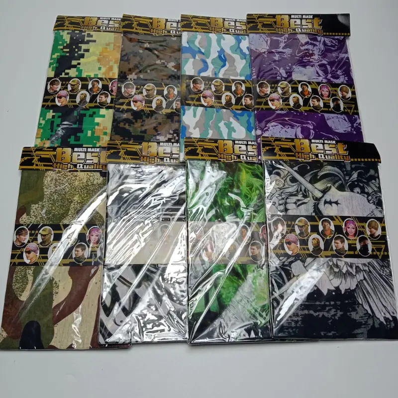Masker baff bandana bahan jersey tebal 3