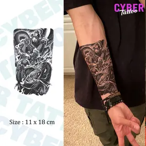 Cyber Tato Fruit Ink Stiker Tatto Temporary Tahan lama 15 hari Semi Permanent Tato palsu Tato Temporer HC-480