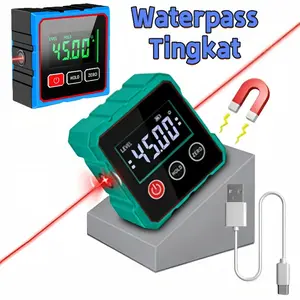 Laser Level Bangunan / Waterpass Tingkat / Laser Level / Laser Siku Waterpass / Tingkat Waterpass Laser / Laser Multifungsi Meteran