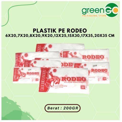 KANTONG PLASTIK PE 6X20 7X20 8X20 9X20 12X25 15X30 17X35 20X35 RODEO ...