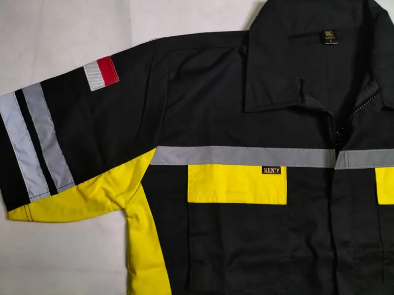 Wearpack Atasan Lengan Pendek Pria Safety 5