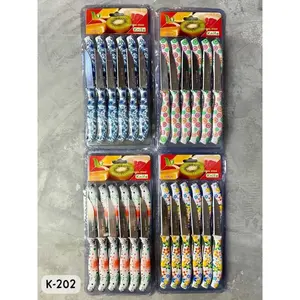 Pisau Buah Pisau Dapur Pisau Sayur Mini Stainless (isi 12pcs)