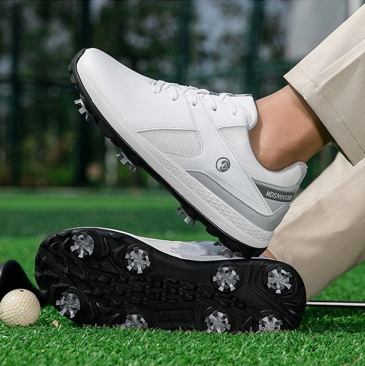 Product Introduction of Foreign Trade Wear-Resistant Men's Shoes Outdoor Leisure Sneaker Comfort Trend Breathable Men's Golf Shoe Shock Absorption Non-Slip Xz25057 17
