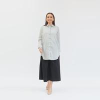Gambar Geela Official - Sadiya Green Stripe Tunic (G.1759) | Tunik Wanita - hijau, s dari Geela Fashion Kab. Boyolali 4 Tokopedia