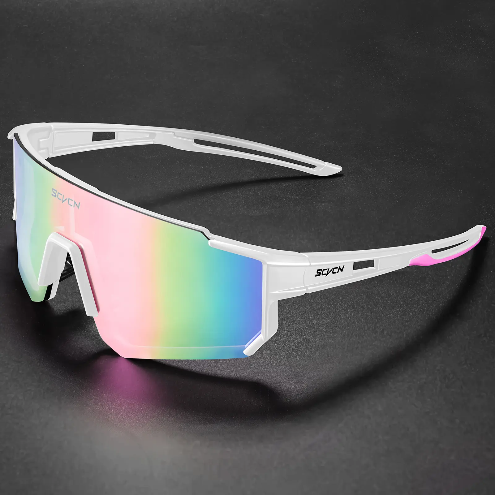 Scvcn Sunglasses Cycling Glasses Photochromic Sports for Men Sun Mountain Bike Road Bicycle Eyewear Goggles UV400 Polarized MTB