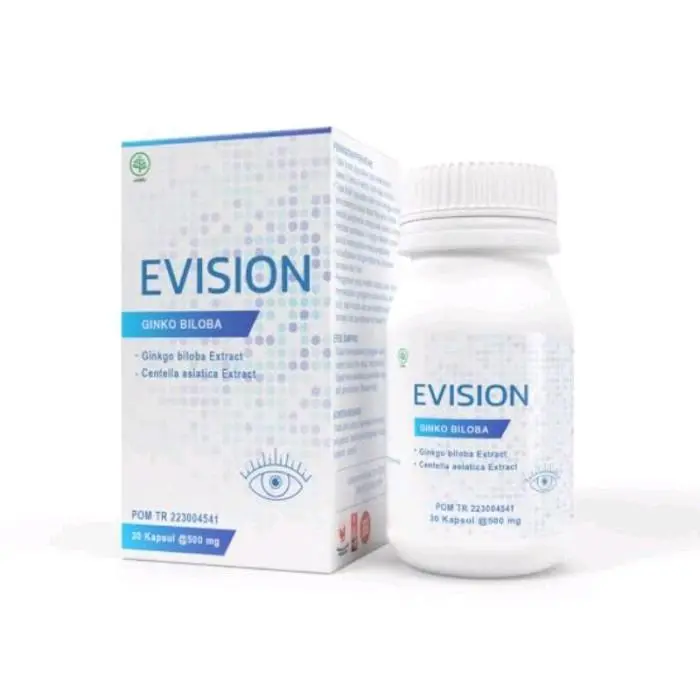 EVISION Original Asli Suplemen Kesehatan Untuk Atasi Masalah Mata Terbaik