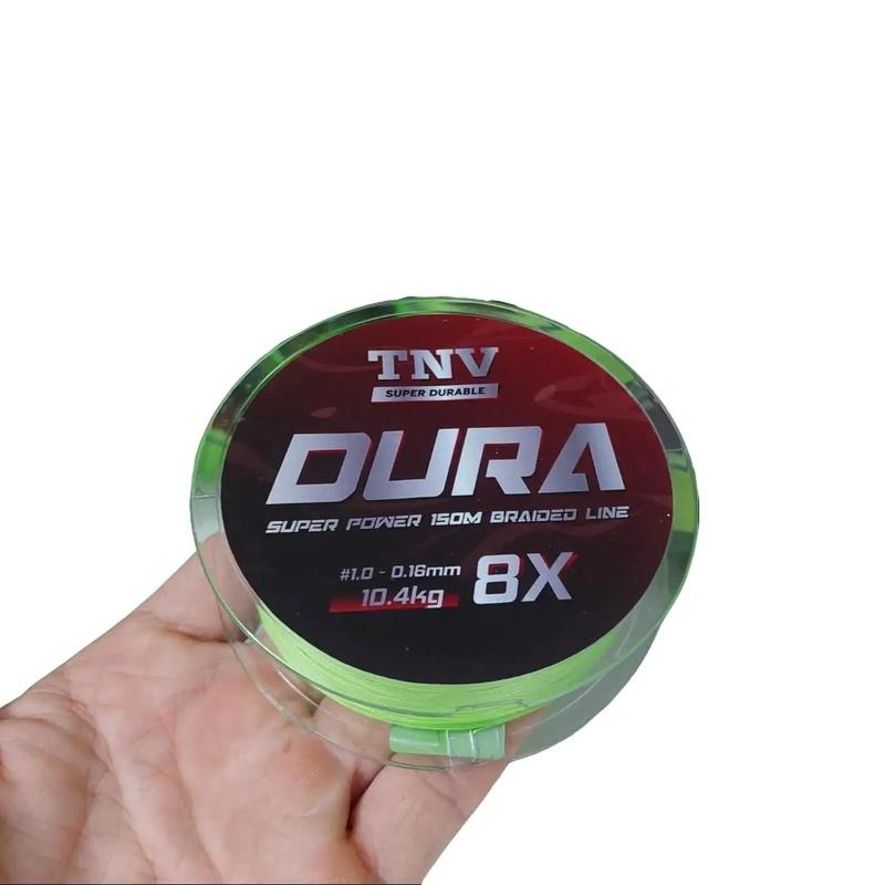 Dây Dù Pe Câu Cá Dura 8X TNV Chuyên Câu Lure, Lăng Xê Màu Xanh Trắng (#1.0, #1.5, #2.0, #2.5,#3.0, #4.0) Chịu Lực Cao, Không Nổ Sản, Chơi Được Cả Môi Trường Nước Mặn Fishing