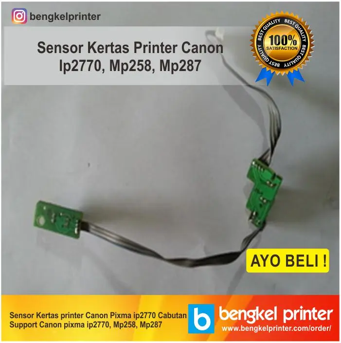 Sensor Kertas ASF Printer Canon Ip2770 Mp287 Mp258