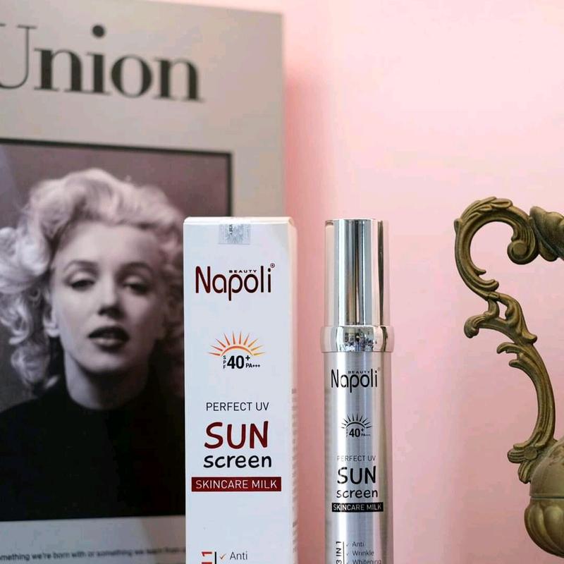 kem chống Nắng Phân tử Nước Napoli -   Nắng Napoli SPF40+PA+++ Dành Cho Da Mặt Sun Cream Skincare Sunscreen Chăm Sóc Da Làm Đẹp Da Nữ Dưỡng Ẩm Da Hải Âu Việt 4