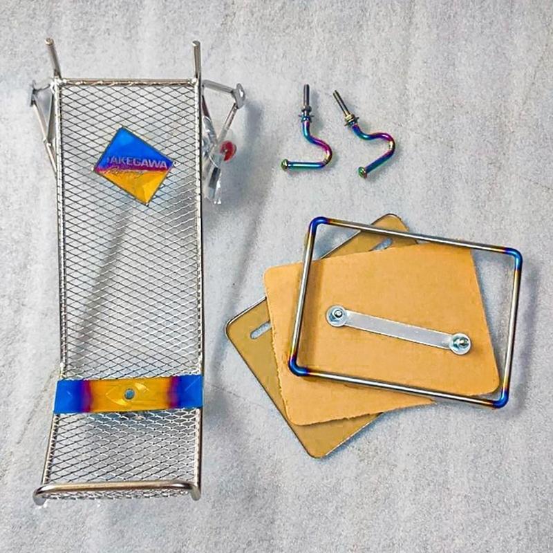 Baga lưới Xiken Wave 110cc đời 2017-2024 Wave RS 100cc 50cc + Ốp Biển Khò Titan 7 Titan + 2 Móc Treo đồ xe máy