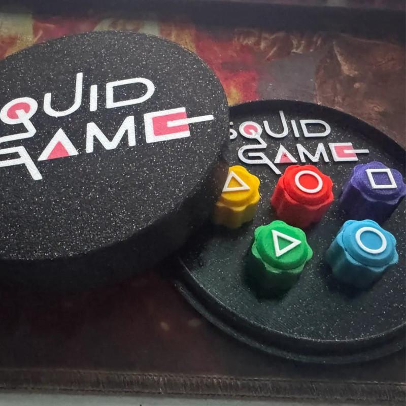 Set Mainan Gonggi, Tema Permainan Sotong, Permainan Jackstone 2, 5 Warna, dengan Kotak, Tarikh Keluaran: 2025 Board Games 6