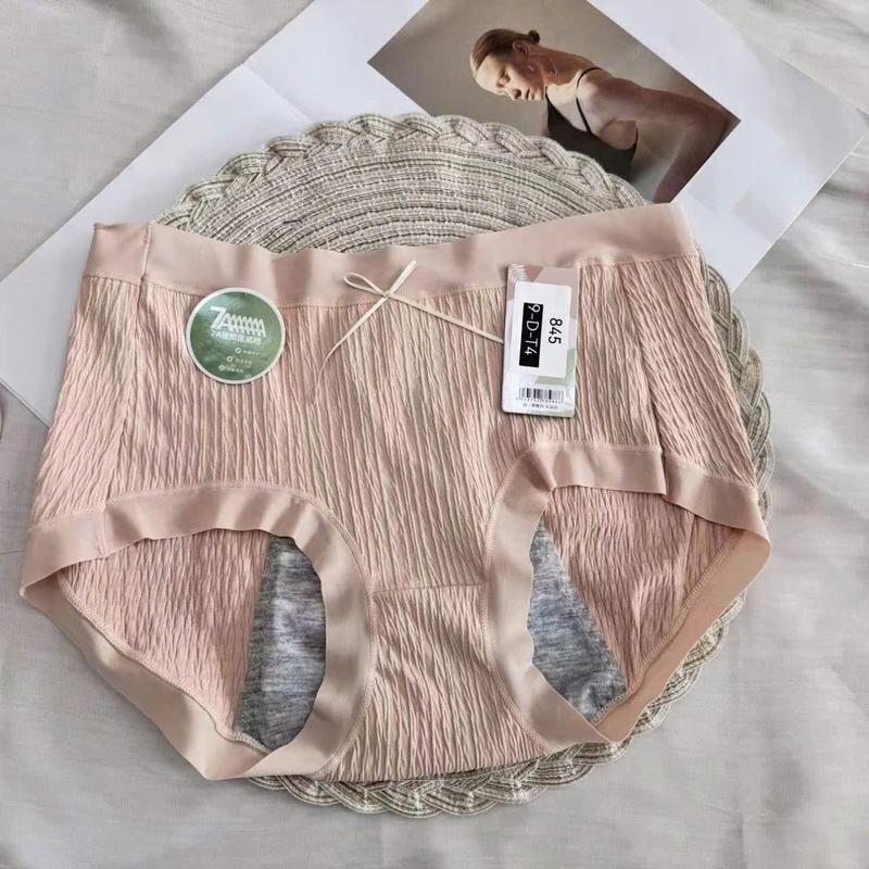 Quần Lót Nữ nguyệt san 48-70Kg, chất cotton thun mềm mại co giãn đần hồi tốt, đũng quần trải dài rộng sử dụng thoải mái [Lẻ]