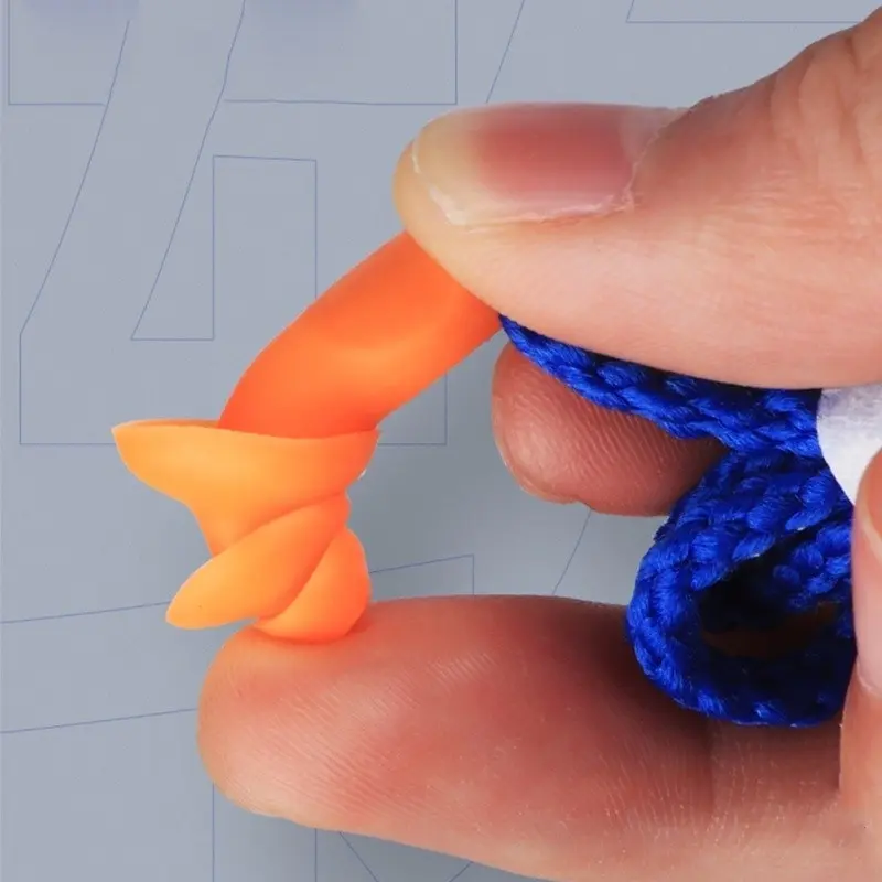 Silicone Earplugs/peredam suara kuping silikon ear plug/Earplugs Tidur Peredam Suara Nyaman-Ms.Pepeleria 5