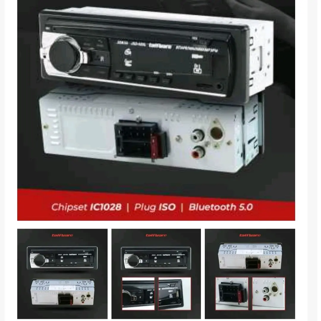 TAFFWARE TAPE AUDIO MOBIL Multifungsi Bluetooth Mp3 - Fm Radio - JSD - 520L