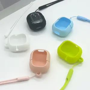 Casing AIR31 Silikon Pelindung TWS Earphone Case Anti Gores Shockproof dengan Gantungan Warna Lucu