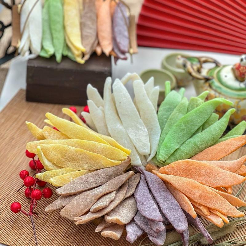   Khôi Nhi Food  MỨT DỪA DẺO ĐỦ VỊ -  ít ngọt   500gr  