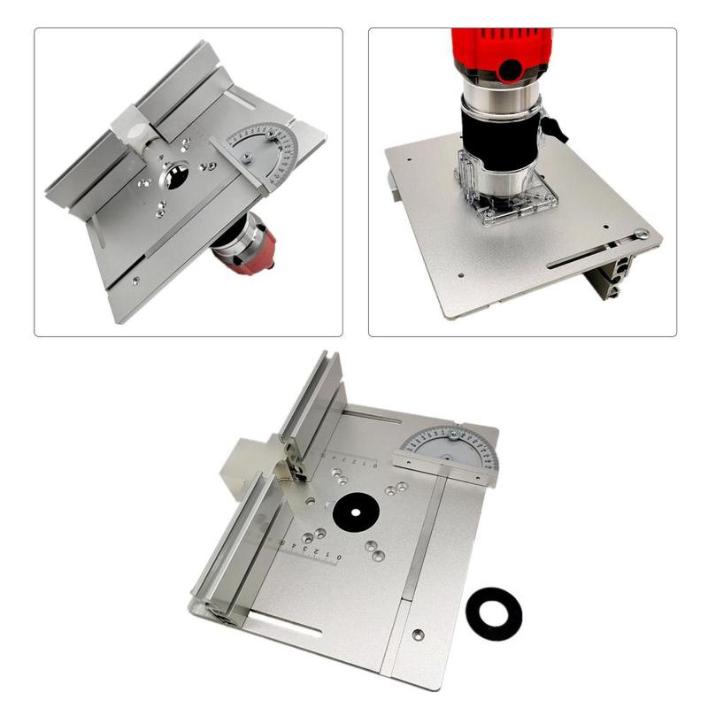 Product Introduction of Router Table Insert Plate Router Templates Wood Tools for Trimming Machine 0