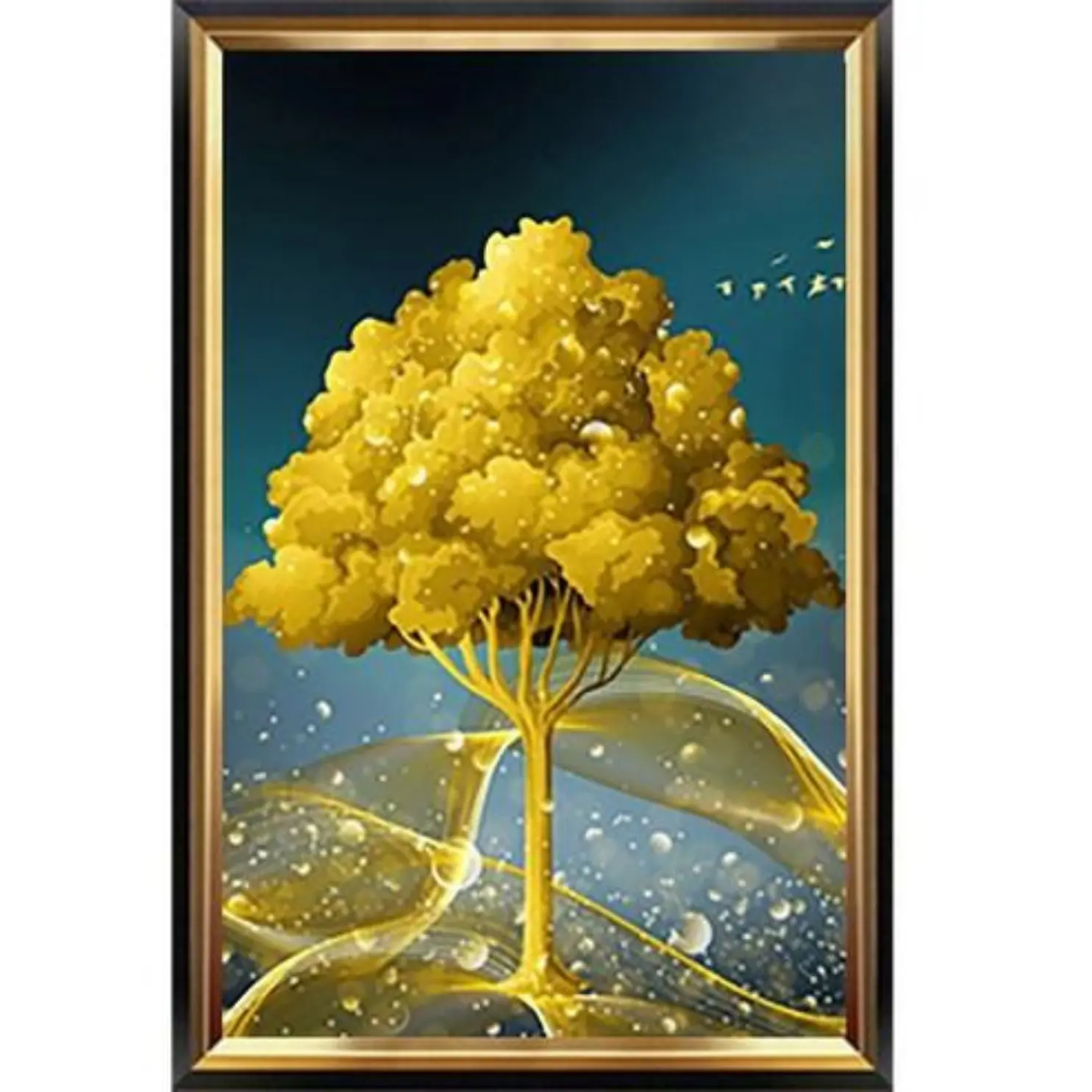 DIY Diamond Painting Full. Pohon uang galaxy style 40×60 CM D744