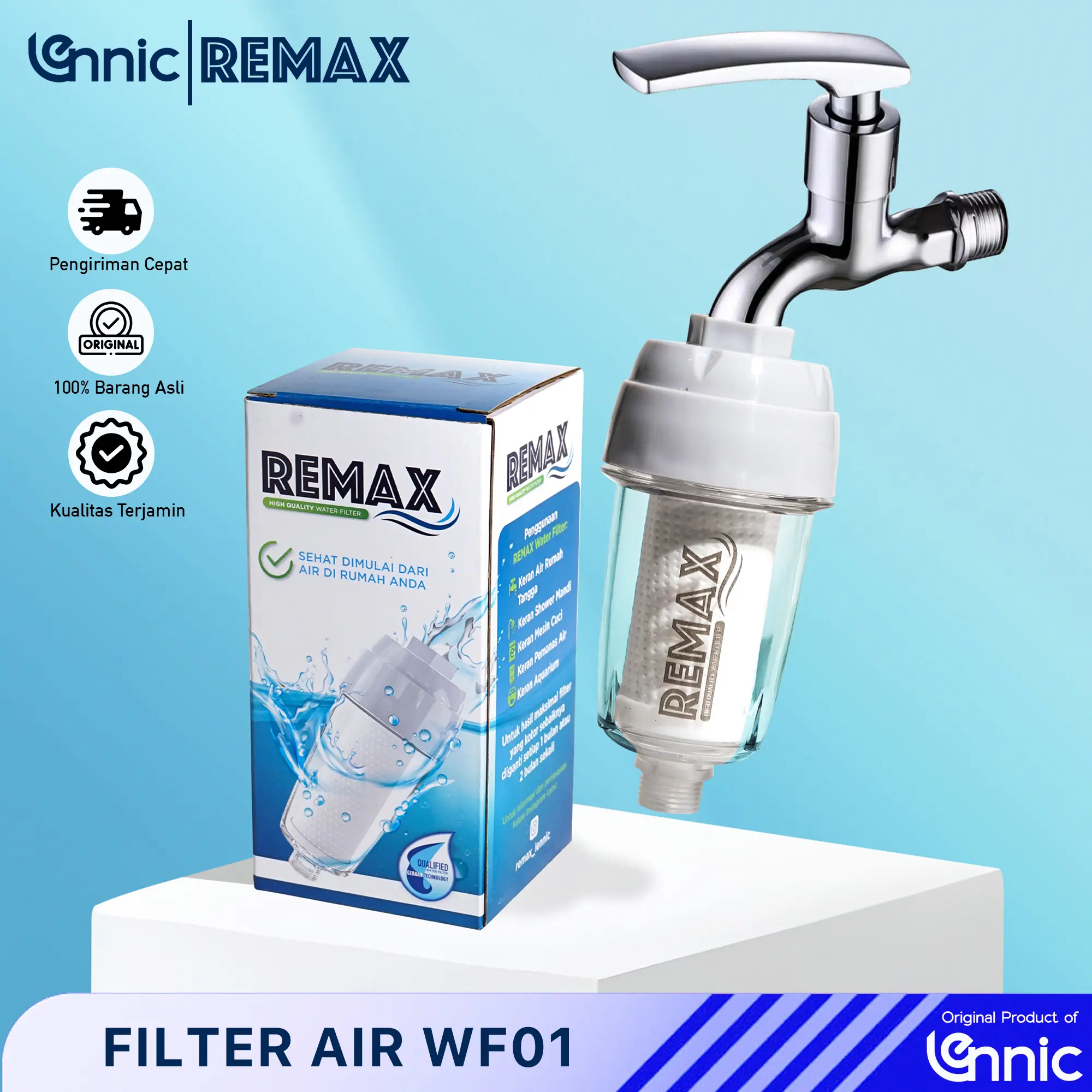 Filter Air REMAX WF01 Saringan Air Filter Keran Air REMAX WF01 Set
