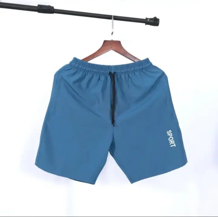 COMBO 3 Chiếc Quần Đùi Short Nam Nữ Chất Vải Lụa Gió - Siêu mát , Có 2 Túi Khóa 2 Bên , In Logo SPORT Menswear Pants 5