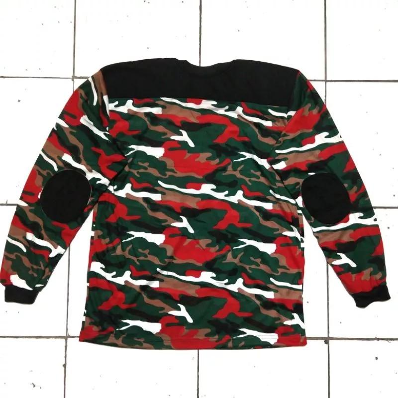 Product Introduction of Kaos Loreng Laskar Merah Putih Lengan Panjang 4