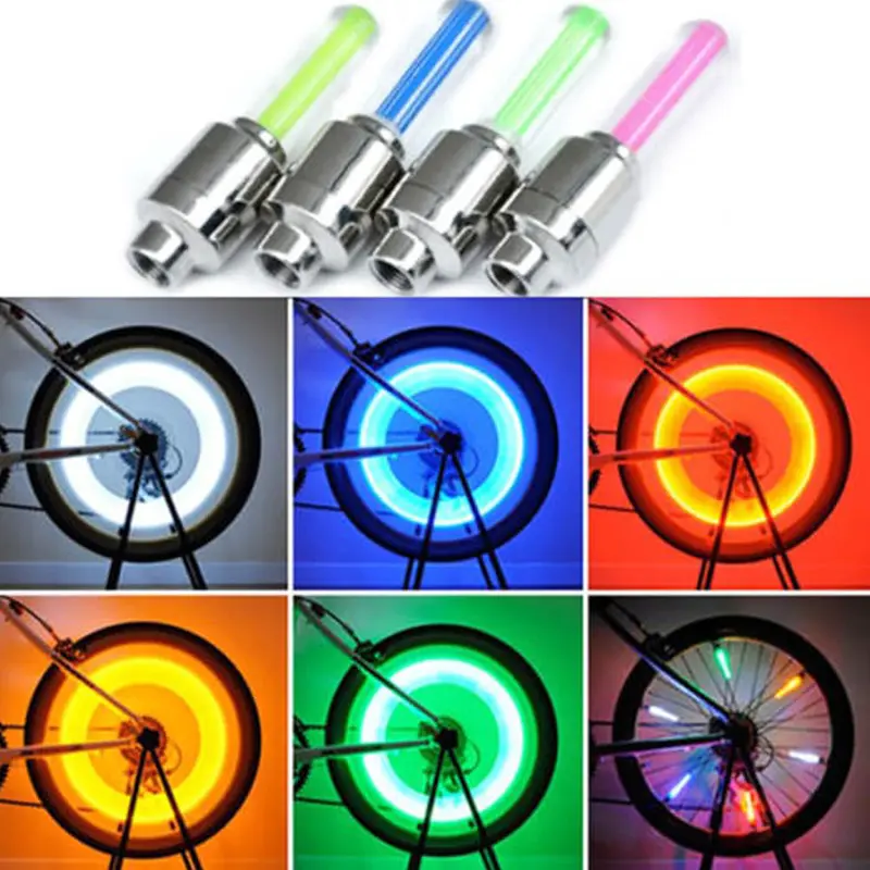 COD Lampu Led Dop Tutup Pentil Ban Sepeda, Motor & Mobil Outdoor 2