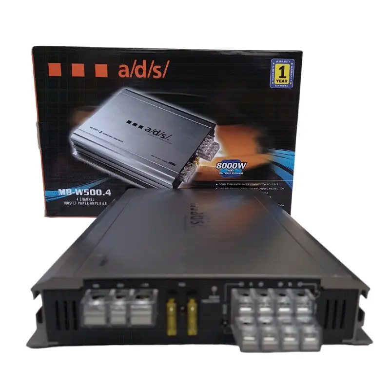 Power amplifier 4 channel ads mb-w500.4 1