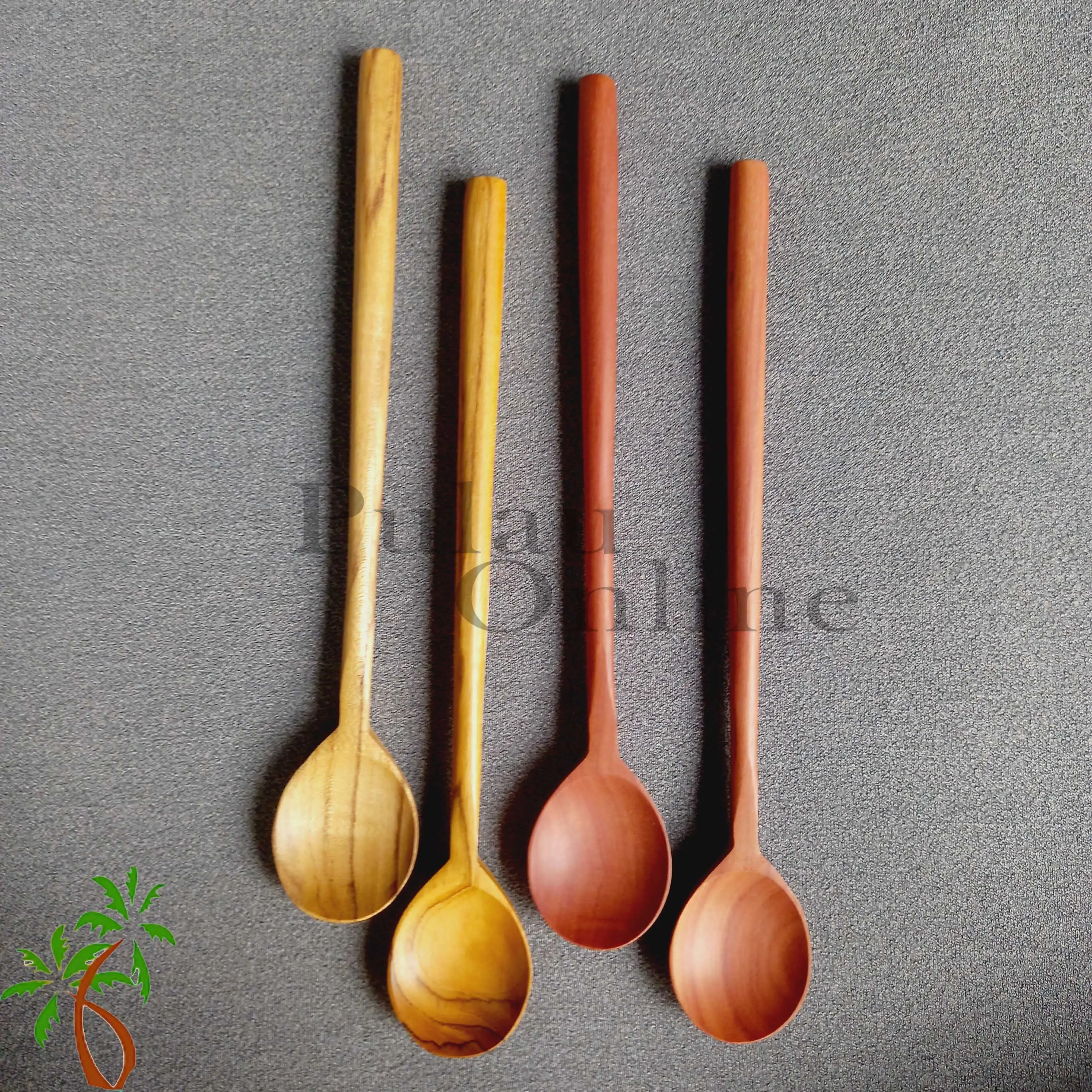 Sendok Korea - Sendok kayu korea panjang 24cm foodgrade Pulau Online