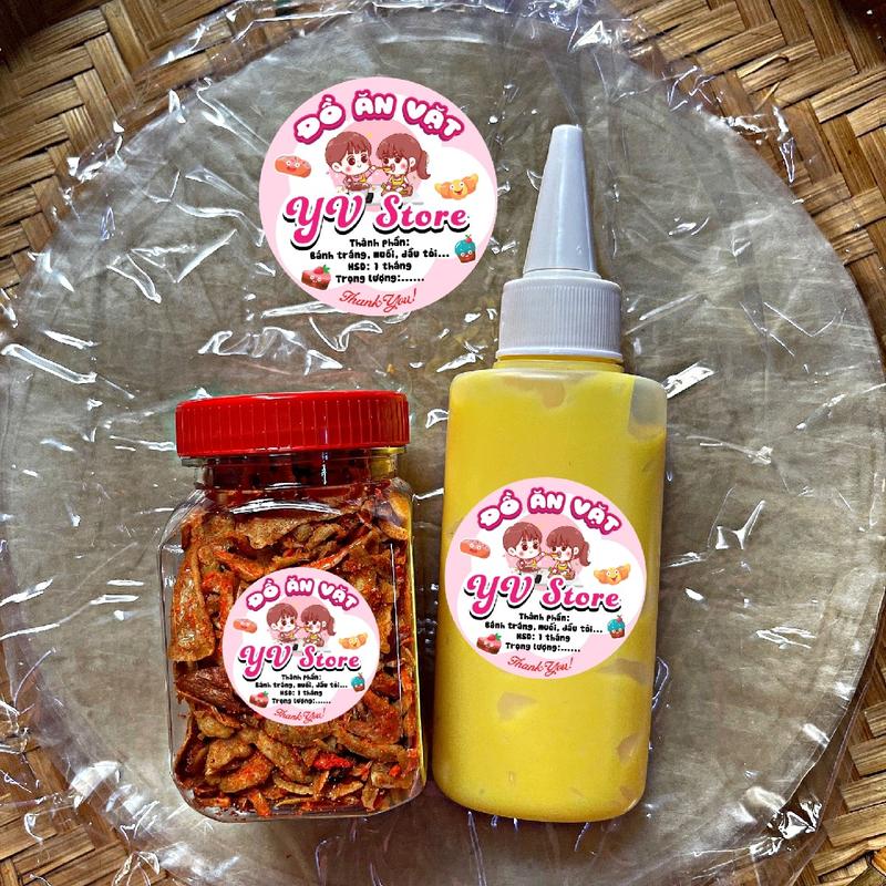 (COMBO MINI 6 MÓN) 100gr bánh tráng phơi sương  Ăn Vặt 5