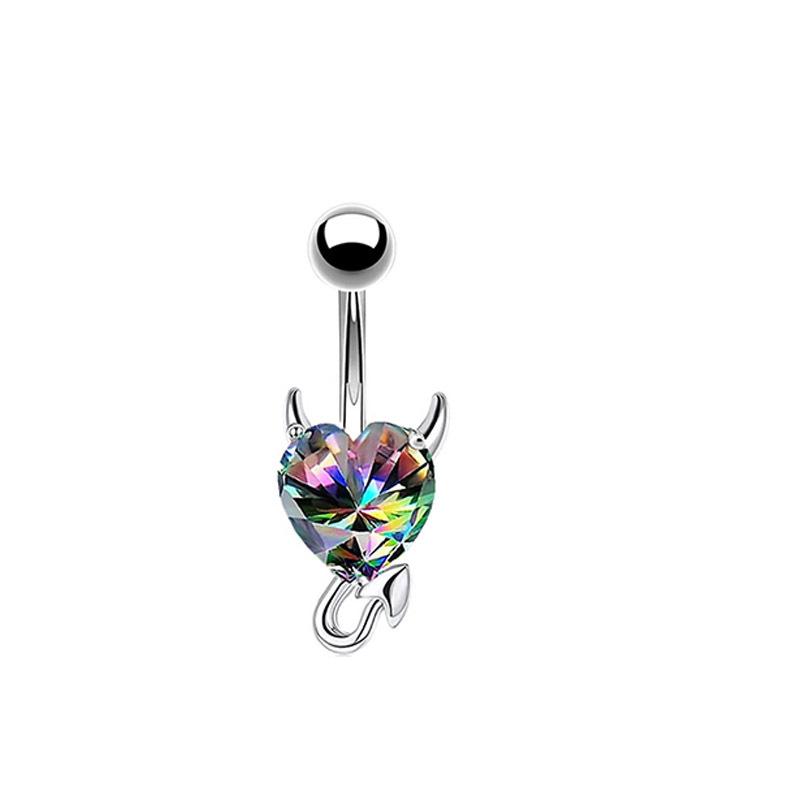 Product Introduction of Khuyên Rốn Bằng Thép Không Gỉ Cho Nam Và Nữ, Khuyên Cơ Thể, Trang Sức Zircon Voi Bàn Tay 22