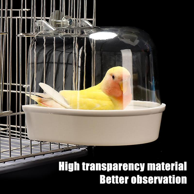 Product Introduction of Bird Shower Dedicated For Bathing Tiger Skin Parrot Bathing Box, Bathtub, Bird Bather, Octopus, M9B1 29