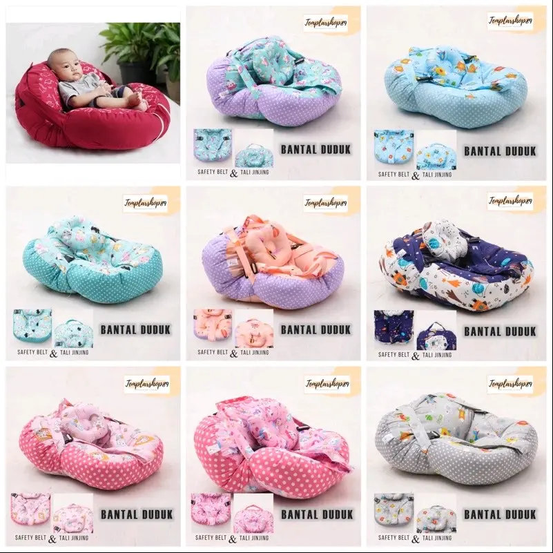 sofa bayi jumbo multifungsi / sofa bayi duduk terlaris Newborn Katun Tidur