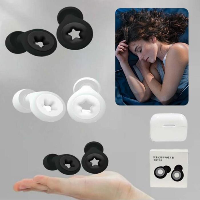 1 Pasang Ear Plug Tidur Air Plug Telinga Anti Bising Earplug Penutup Telinga Anti Bising Safety Pelindung Telinga Tutup Telinga Anti Bising 1
