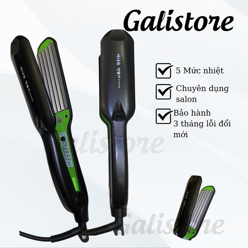 máy dập xù ( bấm xù ) tóc cao cấp 5 sao pro xanh máy dập phồng tóc tam giác