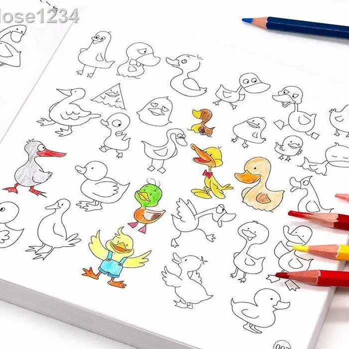Buku Mewarnai Anak 8000 Gambar Dan 10000 Buku Gambar Terbaru Tebal