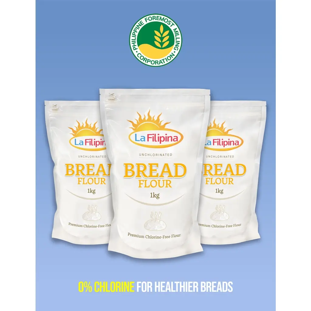 La Filipina Unchlorinated Bread Flour 1kg - TikTok Shop Philippines