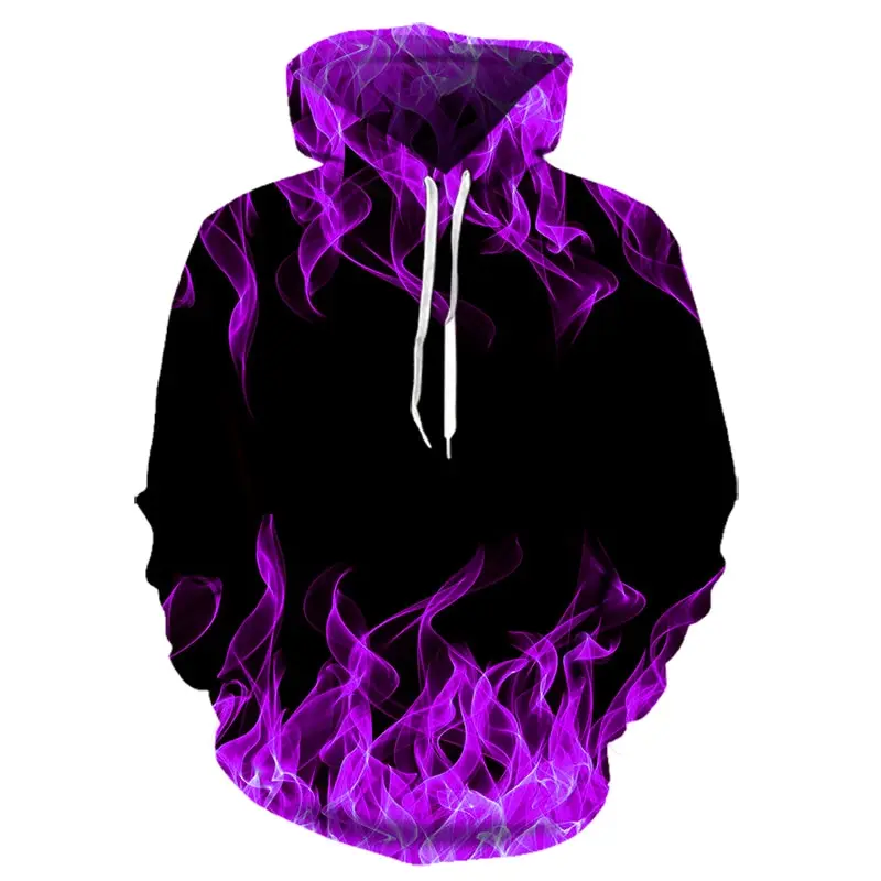 Áo Hoodie Ngọn Lửa Đầy Màu Sắc, Dành Cho Nam Và Nữ, In Hình Lửa Kỹ Thuật Số 3D, Áo Áo Chui Đầu Có Mũ Trùm Đầu, Mùa Thu 2021 Thường Ngày Vui Nhộn Unisex Áo Nỉ Thời Trang Thời Trang Đường Phố