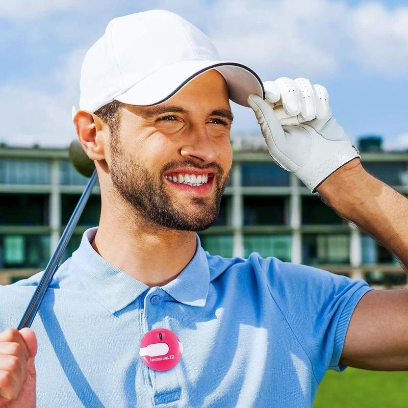 Bộ Đếm lần đánh Golf, Cầm Tay Mini, Thiết Lập Lại Dễ Dàng, Lên Đến 12 Lần Đánh, Bộ Đếm Điểm Golf, Bút Đánh Dấu Kẹp Găng Tay, Có Sẵn Để Dropshipping 6