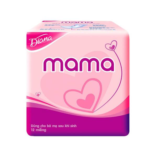 Băng vệ sinh BVS Diana Mama 12 miếng cho mẹ sau sinh