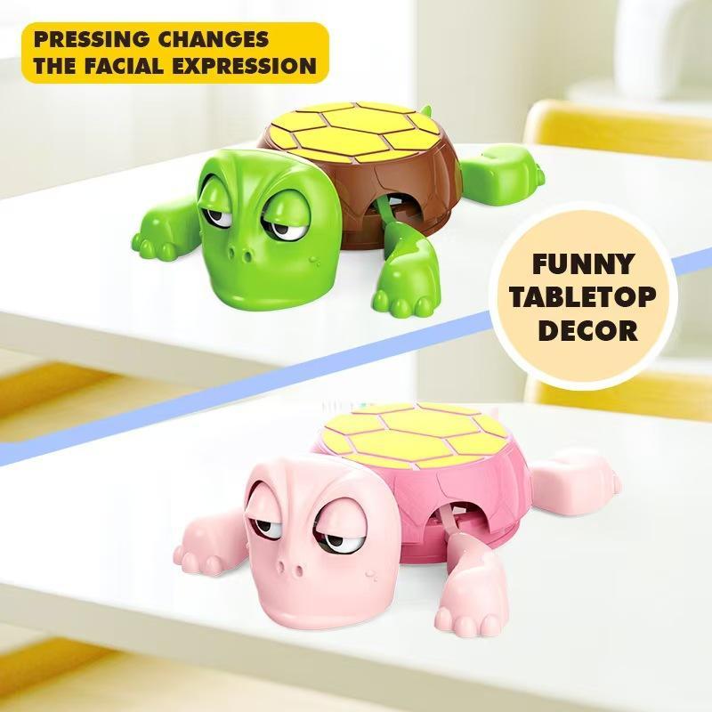 Product Introduction of Cute Turtle Design Coaster, Creative Turtle Design Coaster, Plastic Funny Turtle Decorative Coaster for Home Kitchen Dining Room 3
