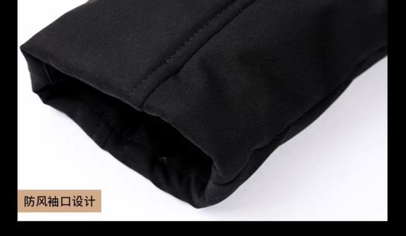 Product Introduction of Warwolf Natural Color Berber Fleece Cotton Coat Men's Winter Coat Fashion Brand Fleece-lined Thickened Casual Hooded down Jacket Men's Women 41