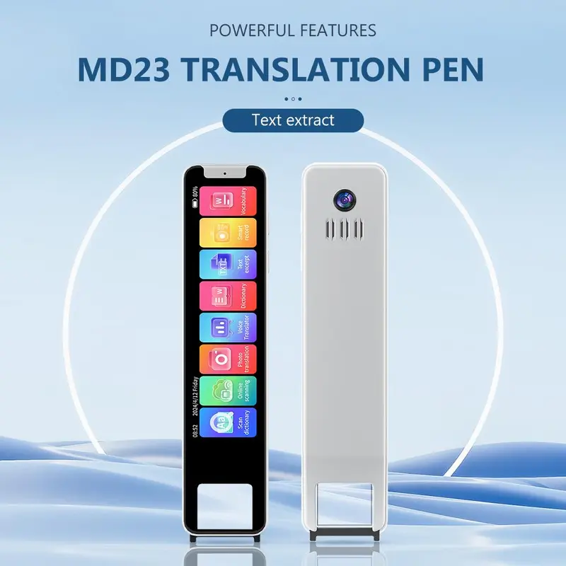 Intelligent Translation Pen, 1 Count Portable Multilingual Translation Pen, Offline Scanning Translation Pen, Voice Conversation Translation Pen, Photo Translation Pen 4