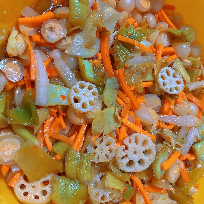 Dưa Món Ngâm Chua Ngọt 1 Hũ 700g Kim Chi Miền Tây