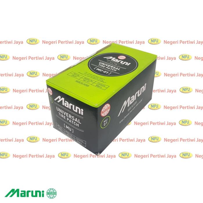Gambar Maruni Universal Tire Patch MU-01 Box - Karet Tambal Ban Tubeless dari negeripertiwijaya Kota Administrasi Jakarta Barat Tokopedia