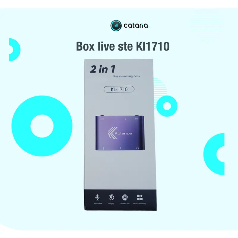 BOX Livestream STE Dành Cho I.P và Type C Vừa Livestream, Thu Âm, Vừa Pk Vừa Sạc Phụ Kiện Phone 3