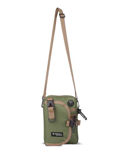 [Beli Lokal] TAPAXCO Tas Selempang Pria Vermin Slingbag Casual Local Original Hitam 2