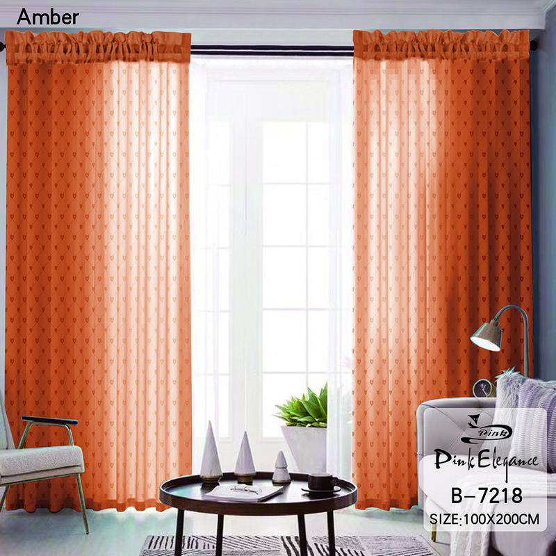 Lace Curtain Home Tulle Voile For Window or Door Curtain 100cmX200cm -1pc