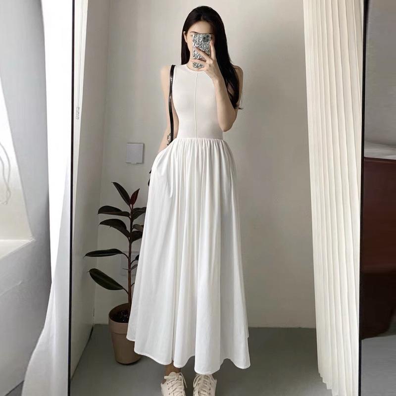 (Hàng chuẩn) Đầm balo maxi dáng dài sát nách trendy phù hợp mọi phong cách 6