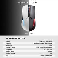 Gambar Fantech Venom II WGC2 / WGC-2 Wireless RGB Gaming Mouse PAW3212 - Black dari ChemicyGaming Kota Administrasi Jakarta Pusat 3 Tokopedia