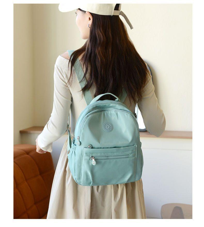 Product Introduction of Ba Lô, Qiannier, Dành Cho Nữ, Hàng Mới Về 2024, Thời Trang, Túi Du Lịch, Vải Oxford Nhẹ, Dễ Phối Đồ, Thích Hợp Cho Trường Học, Cặp Sách Nữ thanh lịch tích hợp ngăn phân loại Backpack Đeo Vai 6
